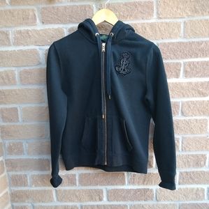 LRL by Raulph Lauren Black hoodie